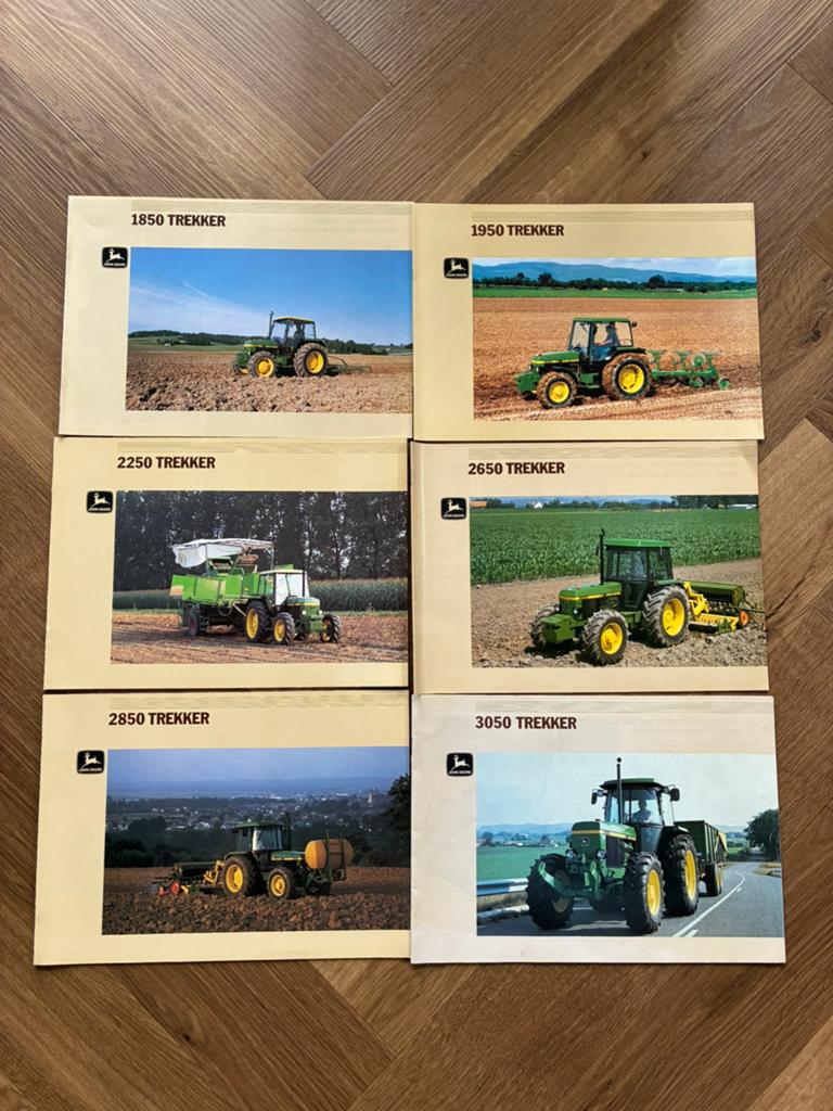 Folders van john deere 50-serie, Ophalen of Verzenden, Zo goed als nieuw, Folder