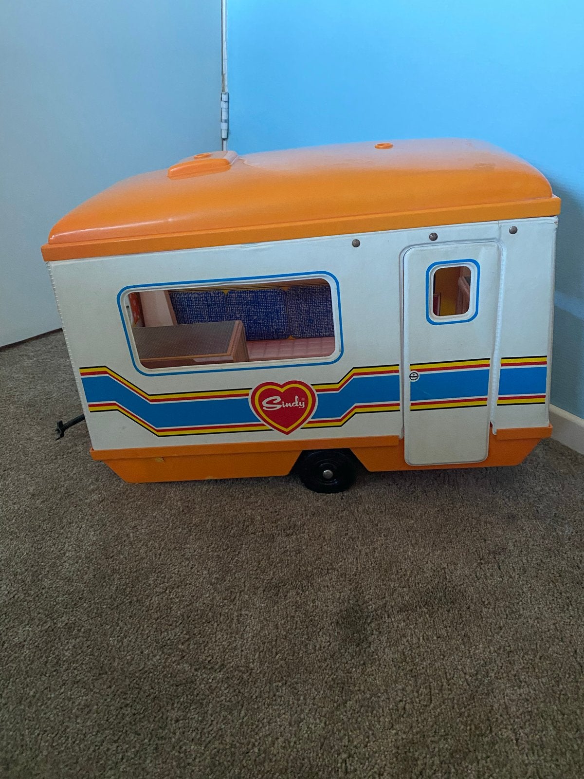 Vintage barbie Sindy Caravan, Ophalen of Verzenden, Gebruikt, Overige typen