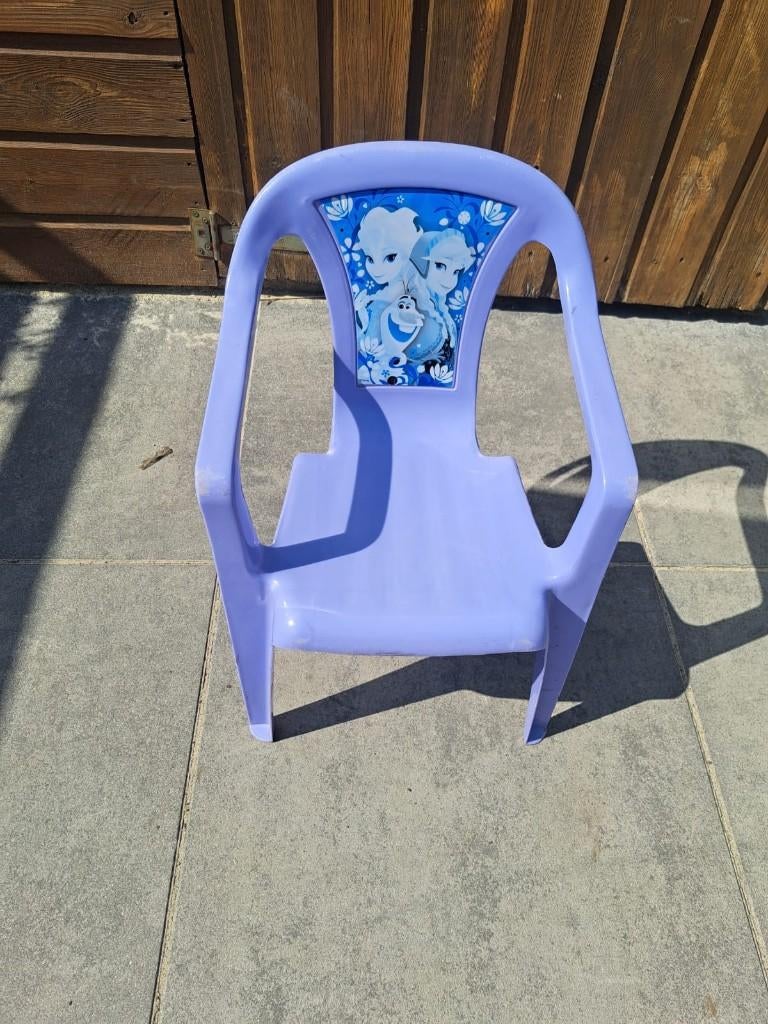 Kinder tuinstoel elsa, Ophalen, Gebruikt, Kunststof