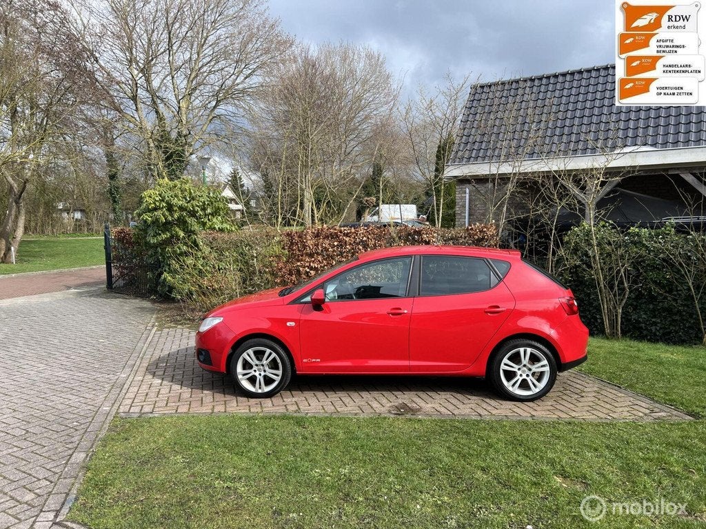 Sportieve Seat Ibiza 1.2 Style/Copa 5 drs bj 2011, Auto's, Seat, Voorwielaandrijving, Euro 5, Gebruikt, 31 €/maand