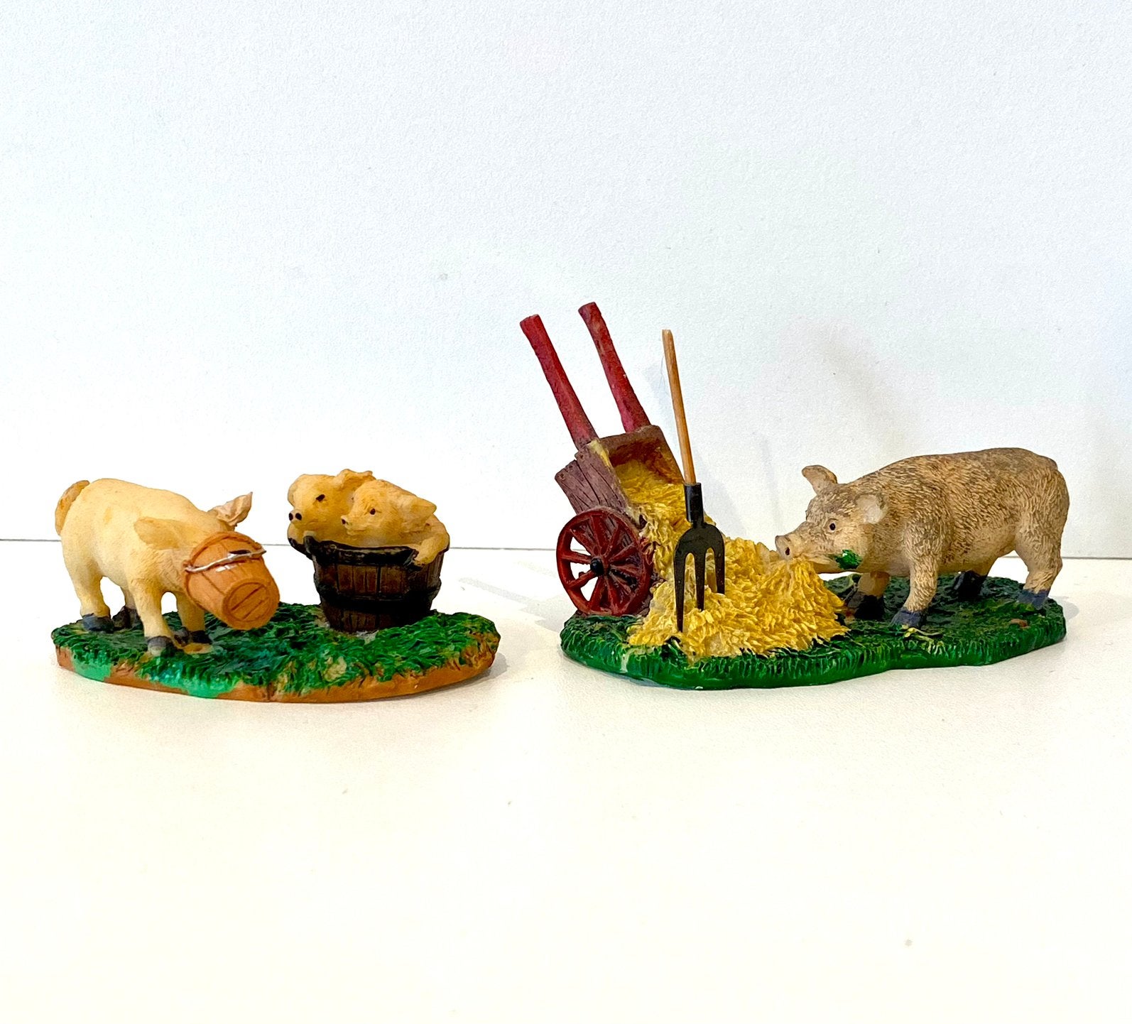 Lemax Piggies, set of 2 figurines, Diversen, Kerst, Verzenden