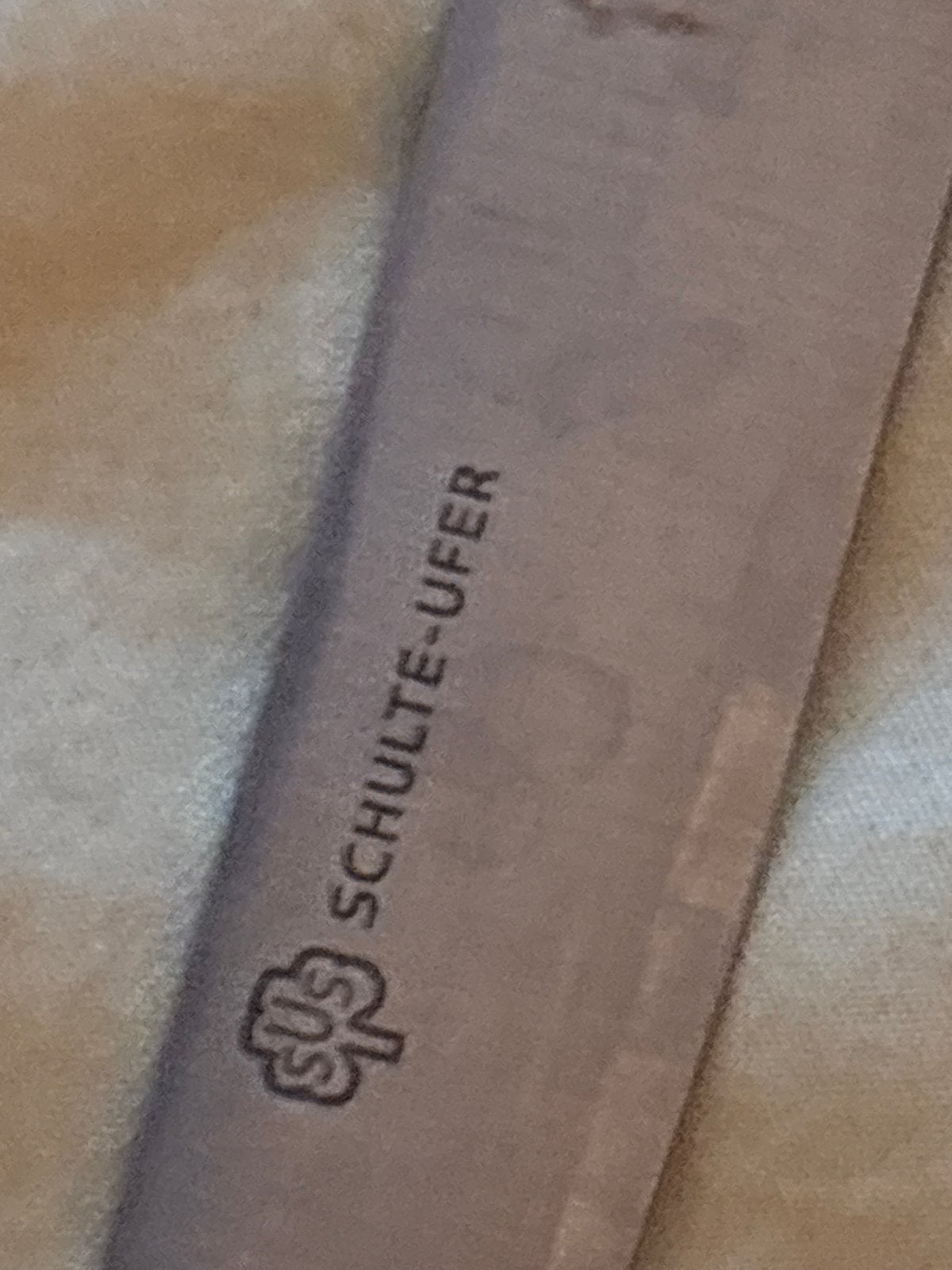 Messenset Schulte-Ufer & Boretti, Gebruikt, Los bestek, Ophalen of Verzenden, Rvs of Chroom
