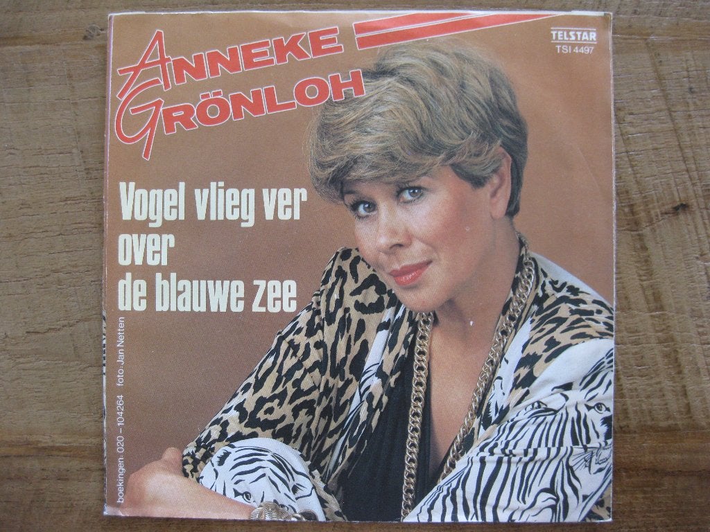 Vinyl single Anneke Gronloh   "De zuidenwind waait", Ophalen of Verzenden, Gebruikt, Nederlandstalig
