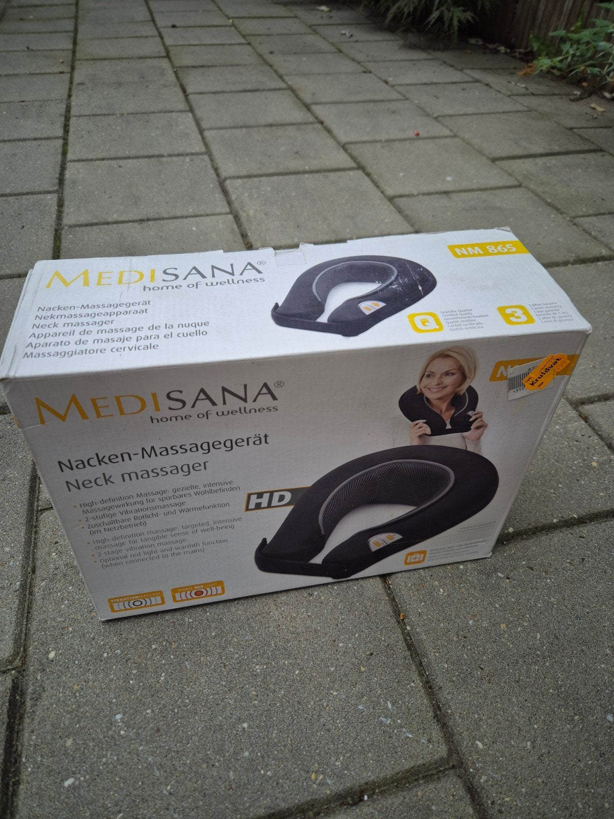 Medisana nekmassage kussen NM 865, Sport en Fitness, Ophalen of Verzenden, Nieuw, Massagestoel of Kussen