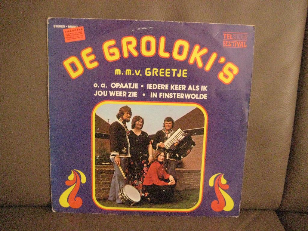 De Groloki's m.m.v. Greetje – Greetje En De Groloki's, Ophalen of Verzenden, Zo goed als nieuw, 12 inch, Levenslied of Smartlap