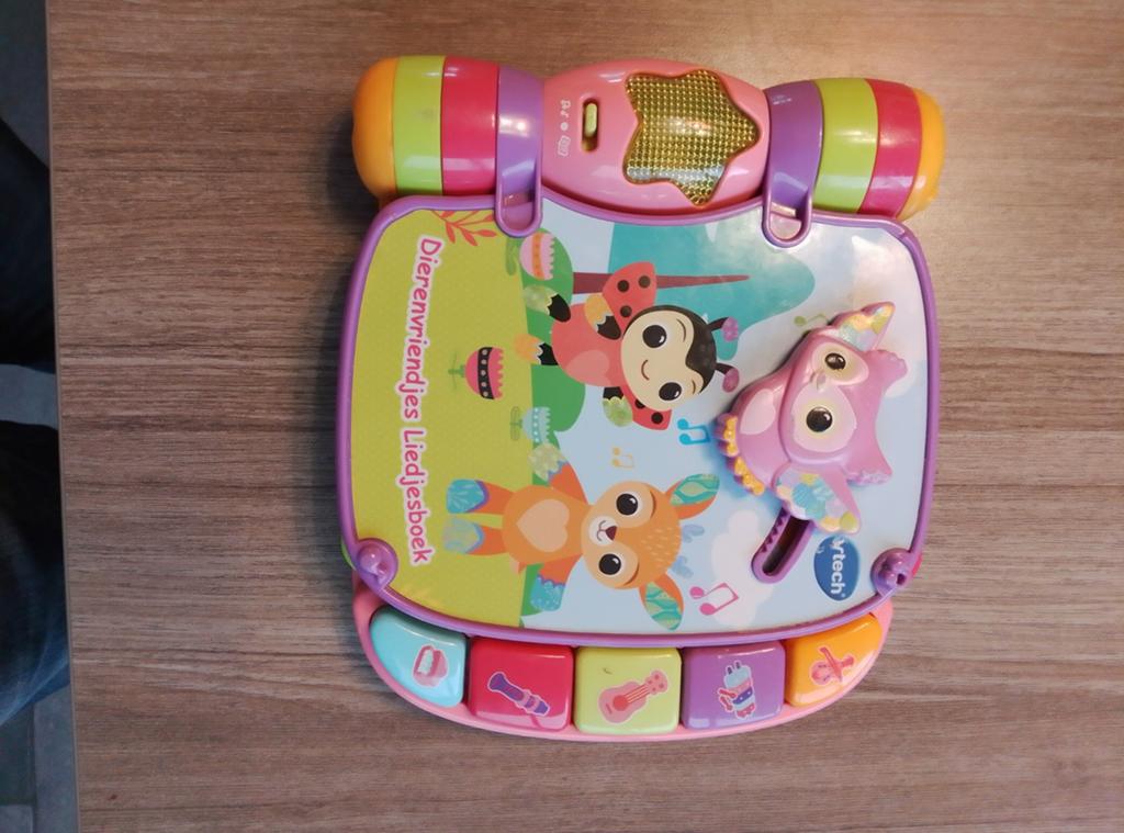 VTech Dierenliedjesboek met licht en geluid, Ophalen of Verzenden, Gebruikt, Overige typen, Met licht