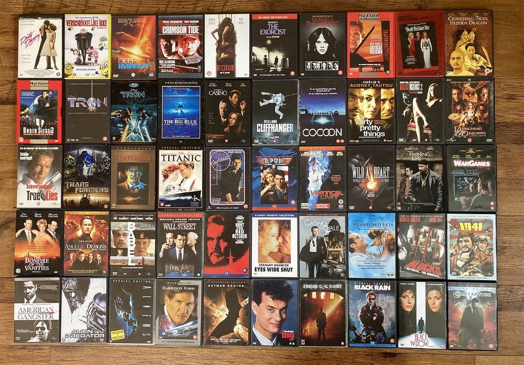 DVD Collectie - 50 Stuks, Alle leeftijden, Ophalen of Verzenden, Zo goed als nieuw, Inclusief doosje