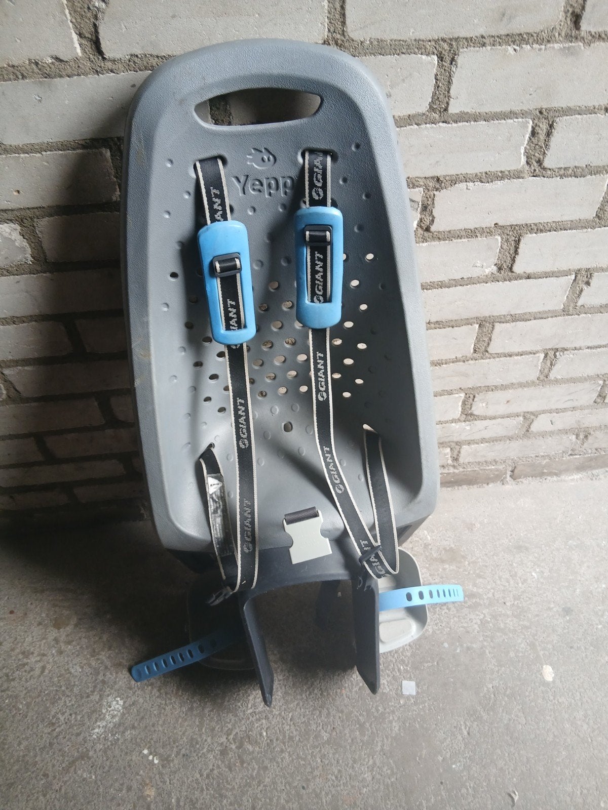 yepp fietsstoeltje, Ophalen, Gebruikt