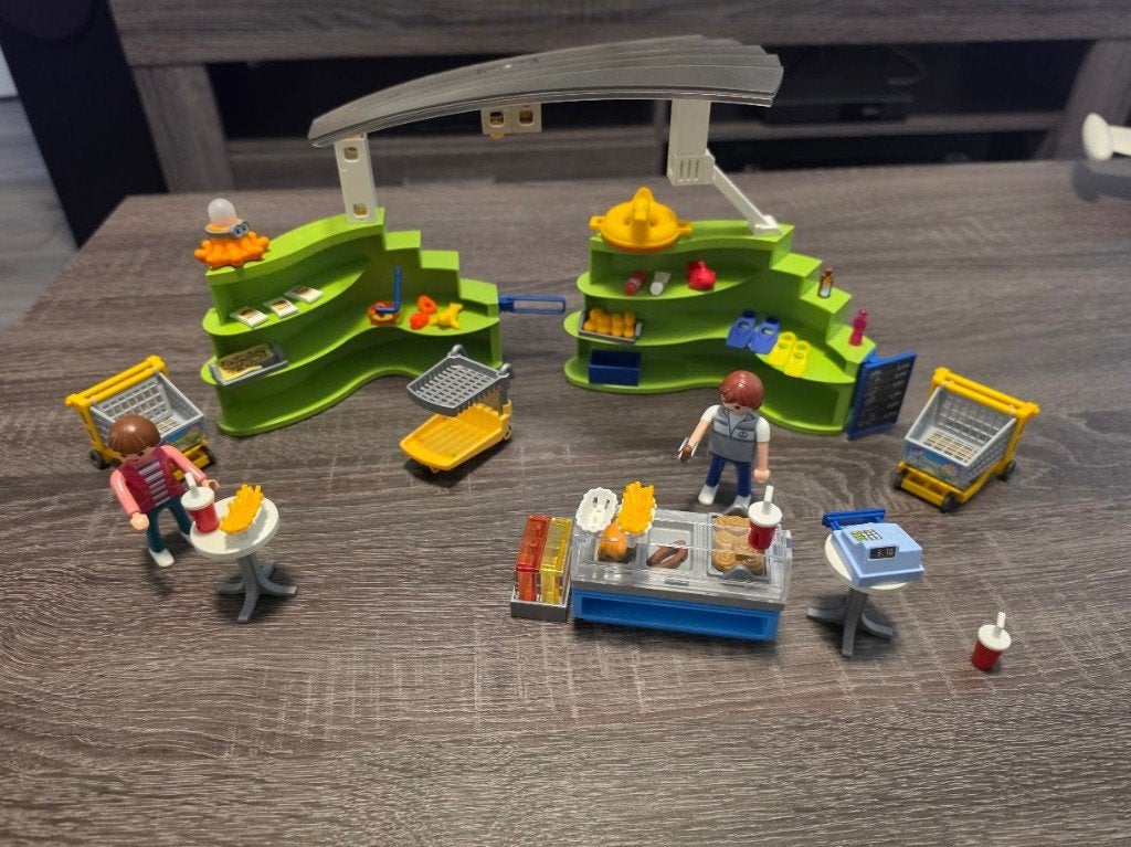 Playmobil winkel met snackbar (6672), Kinderen en Baby's, Complete set, Overige typen, Ophalen of Verzenden, Summer fun