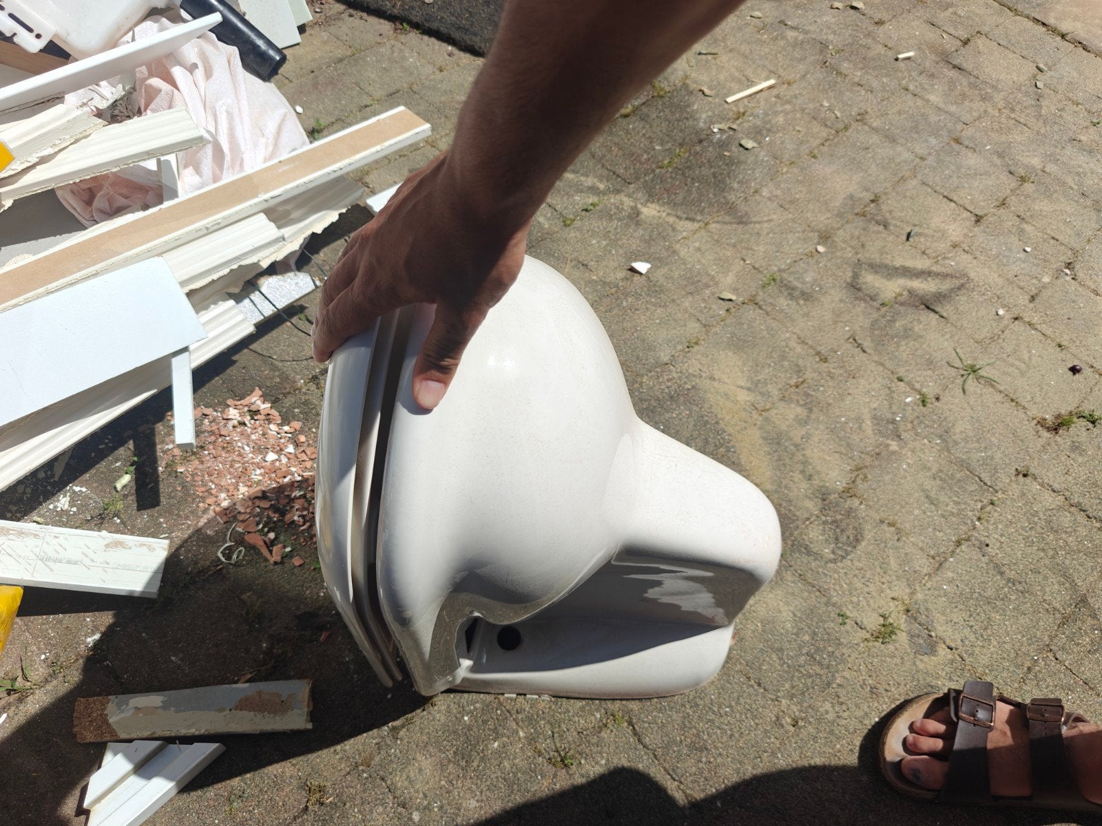 Villeroy & Boch wandcloset (toilet), Doe-het-zelf en Verbouw, Sanitair, Ophalen of Verzenden, Gebruikt, Toilet