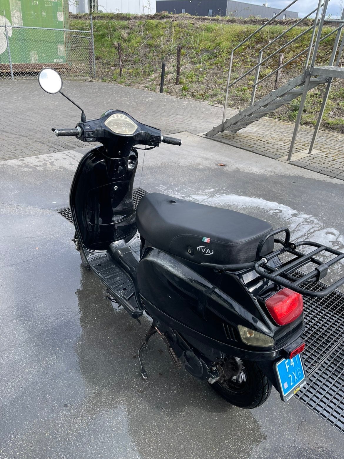 scooter blauwe plaat, Ophalen, Zo goed als nieuw, Benzine, Overige merken