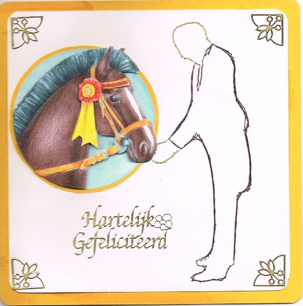 paardenkaart, Ophalen of Verzenden, Nieuw, Kerst