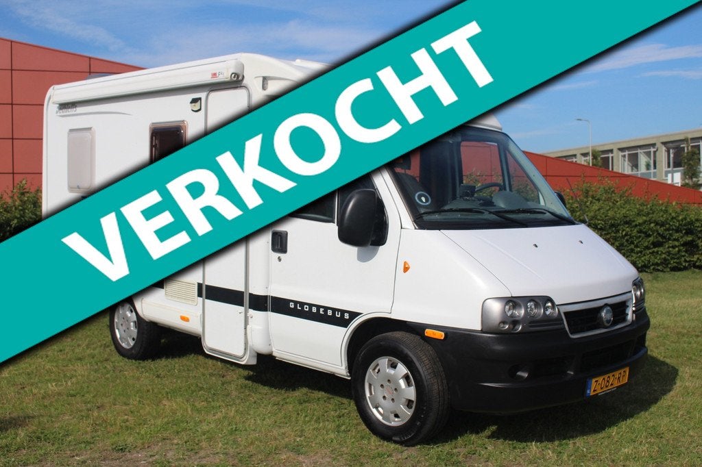 Dethleffs Globebus 2, (2005) Airco (motorairco)., Tot en met 2, Bedrijf, 5 tot 6 meter, Half-integraal