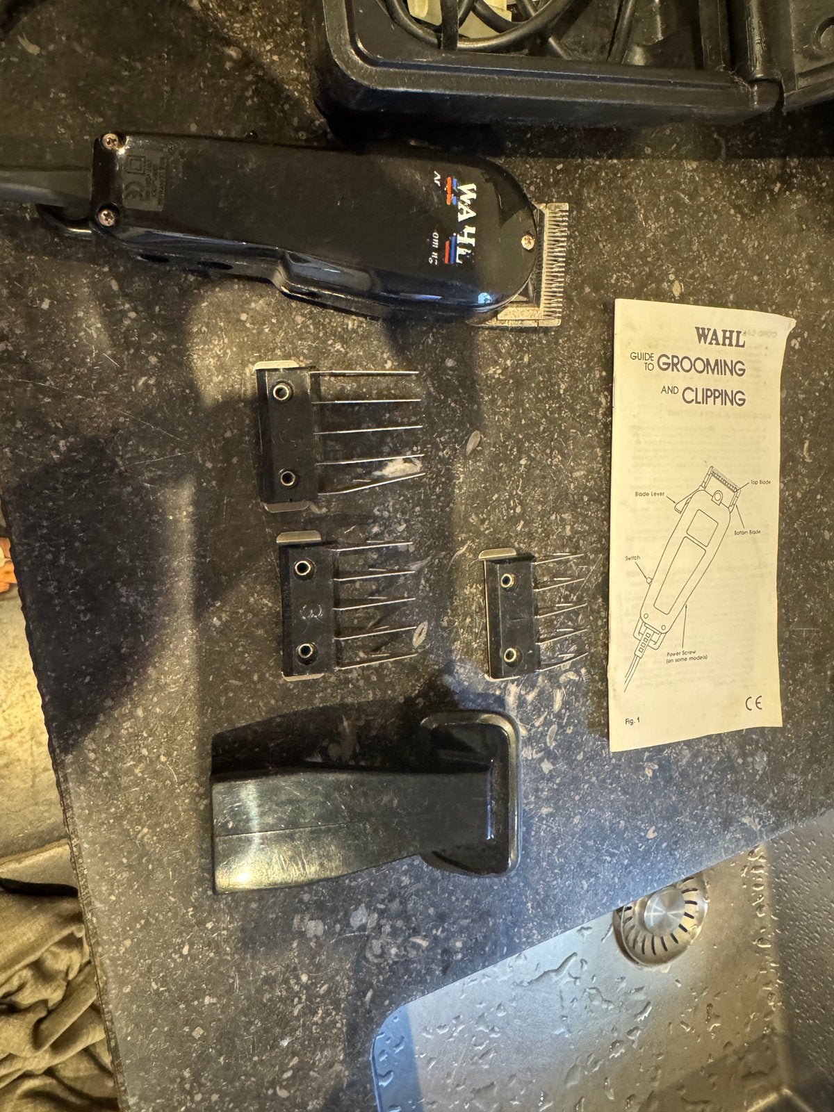 Wahl grooming set, Wahl, Ophalen of Verzenden, Gebruikt, Tondeuse