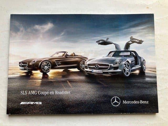 Mercedes-Benz SLS  AMG Coupé en Roadster brochure   2011  NL, Ophalen of Verzenden, Zo goed als nieuw, Mercedes