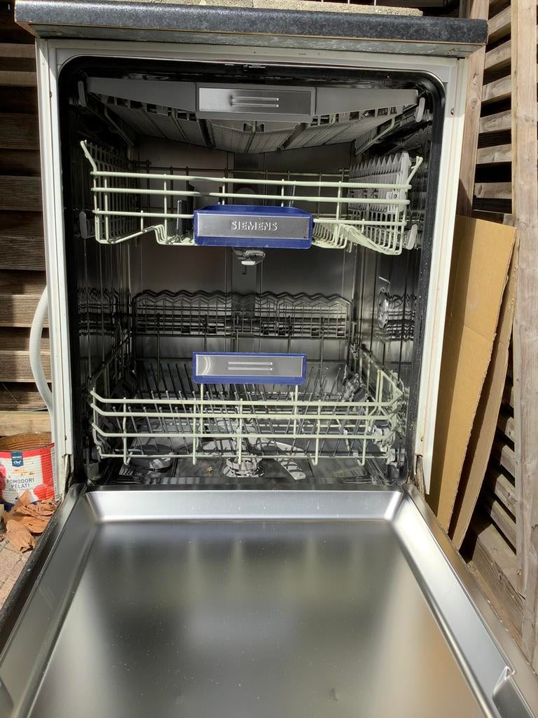 Siemens volledig geintegreerde vaatwasser type SX66M092/EU16, Ophalen, Gebruikt, Inbouw, 45 tot 60 cm