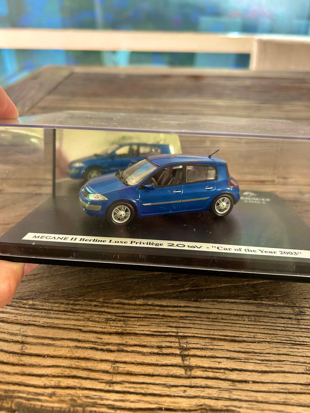Miniatuur Renault Megane Berline luxe Privilège 2002, Ophalen of Verzenden, Zo goed als nieuw, Auto, Overige merken