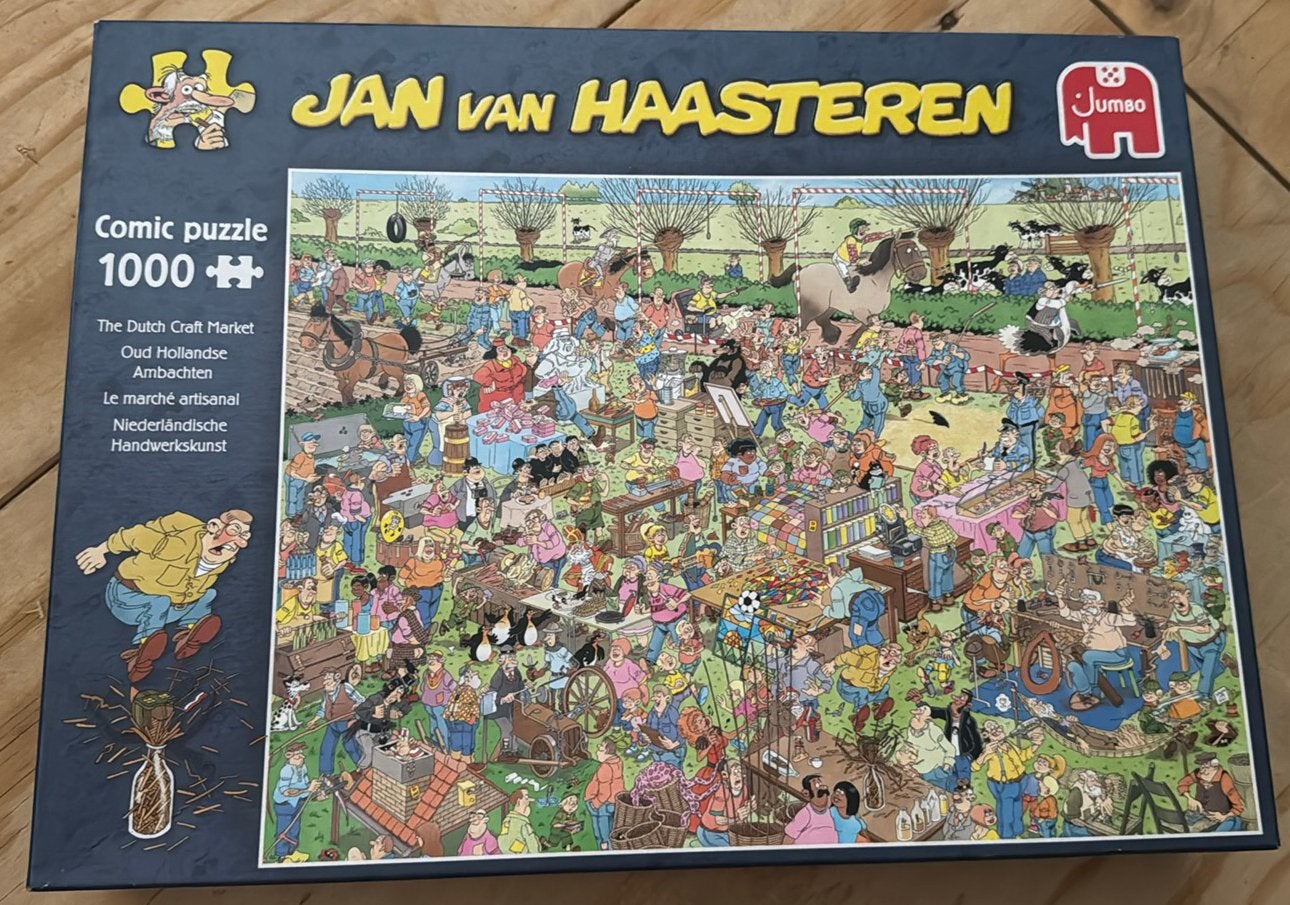Jan van Haasteren (Oud hollandse ambachten), Ophalen, 500 t/m 1500 stukjes, Zo goed als nieuw