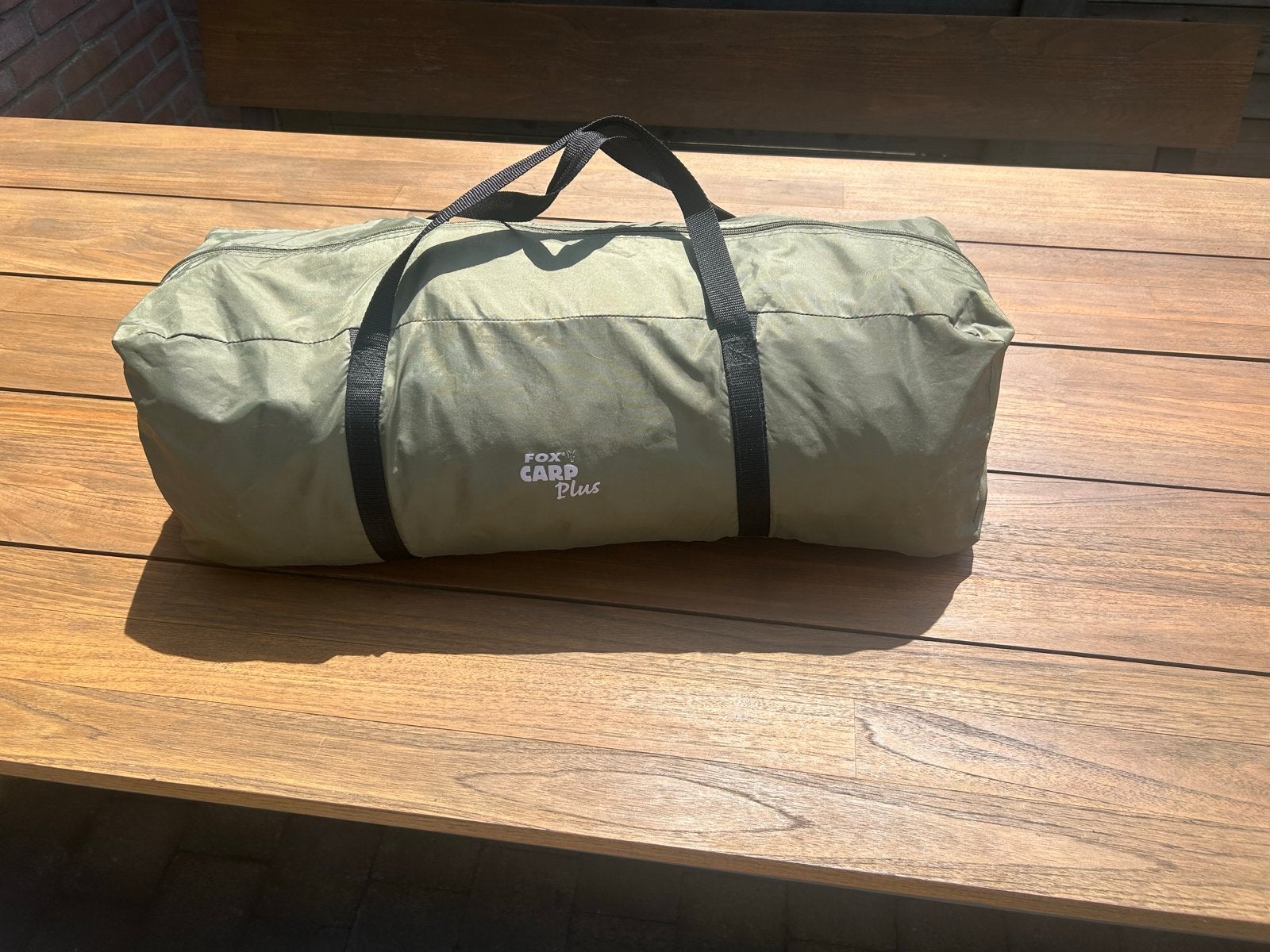 Fox Carp Plus Bivvy (tent) - Groen (1 persoon ), Ophalen, Zo goed als nieuw, Tot en met 2