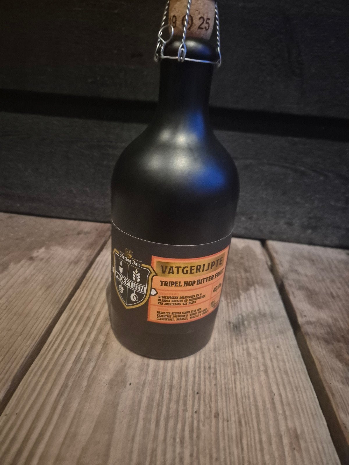 Hertog Jan proeftuin vatgerijpt Tripel hop bitter fruit, Verzamelen, Biermerken, Ophalen of Verzenden, Nieuw, Flesje(s), Hertog Jan