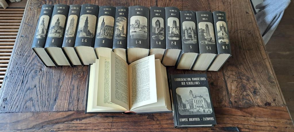 Aardrijkskundig Woordenboek der Nederlanden - Complete set, Ophalen of Verzenden