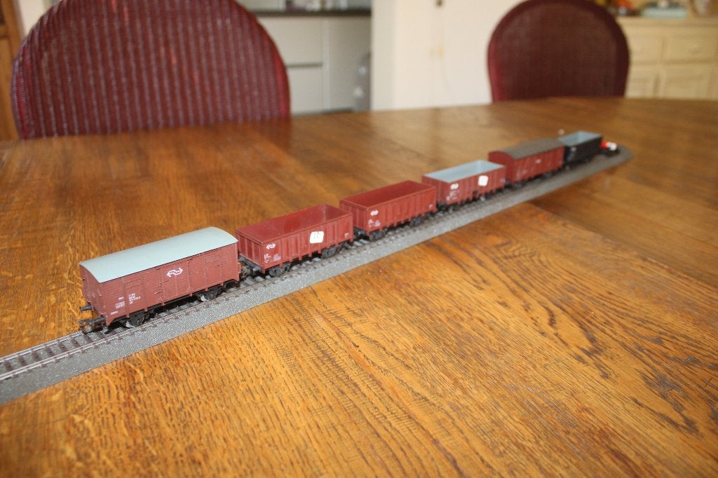 Marklin en meer   Zes stuks NS, Hobby en Vrije tijd, Modeltreinen | H0, Wisselstroom, Gebruikt, Wagon, Ophalen of Verzenden