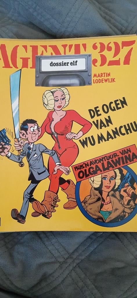 Agent 327, Boeken, Stripboeken, Gelezen, Eén stripboek, Ophalen
