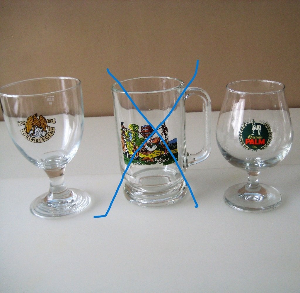 Bierglazen divers: NIEUW, Verzamelen, Ophalen of Verzenden, Nieuw, Glas of Glazen, Overige merken