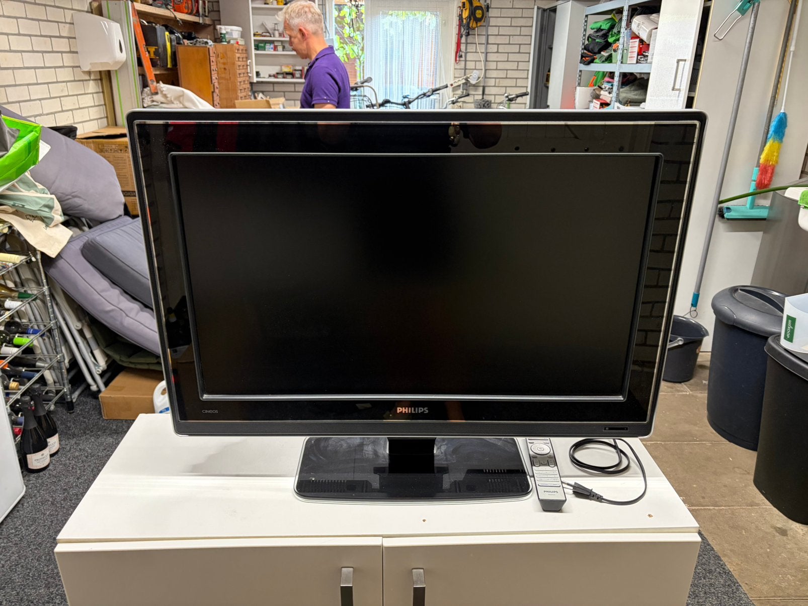 Philips Ambilight 32 inch gratis!, Ophalen, Philips, Gebruikt, 50 Hz
