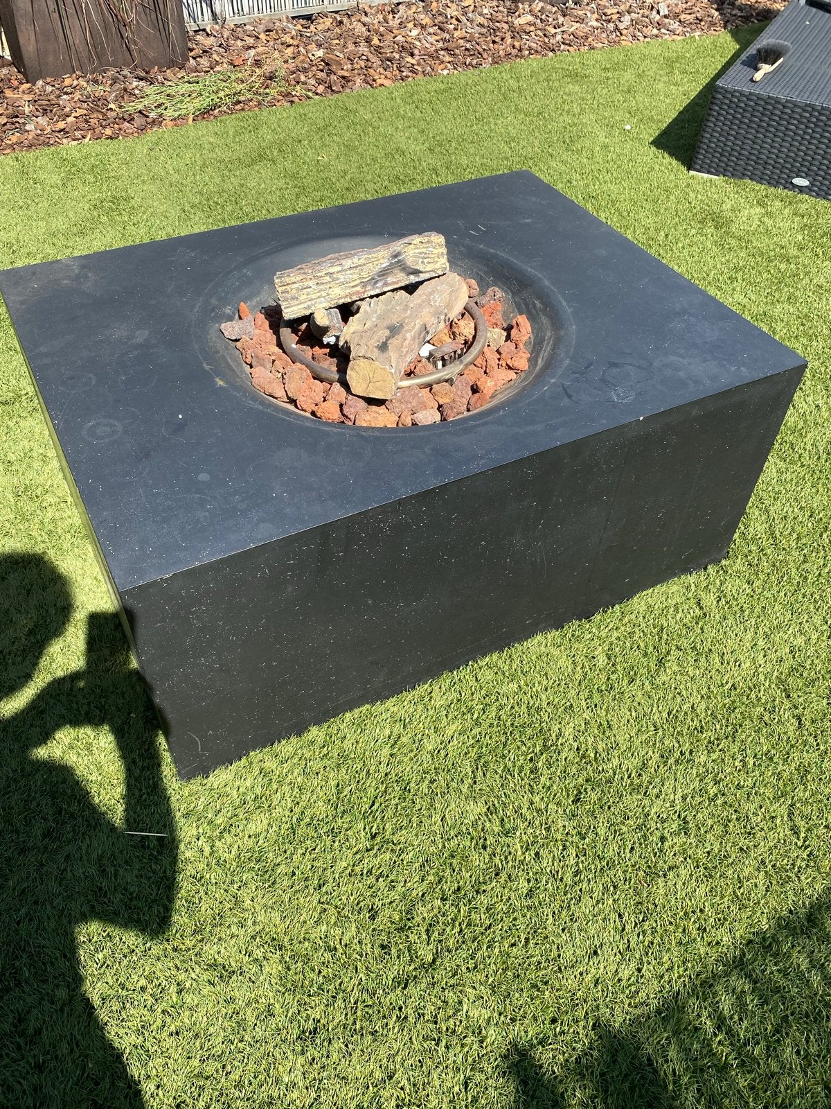 Moderne vuurtafel / vuurkorf voor buiten, Ophalen, Gebruikt, Vuurkorf