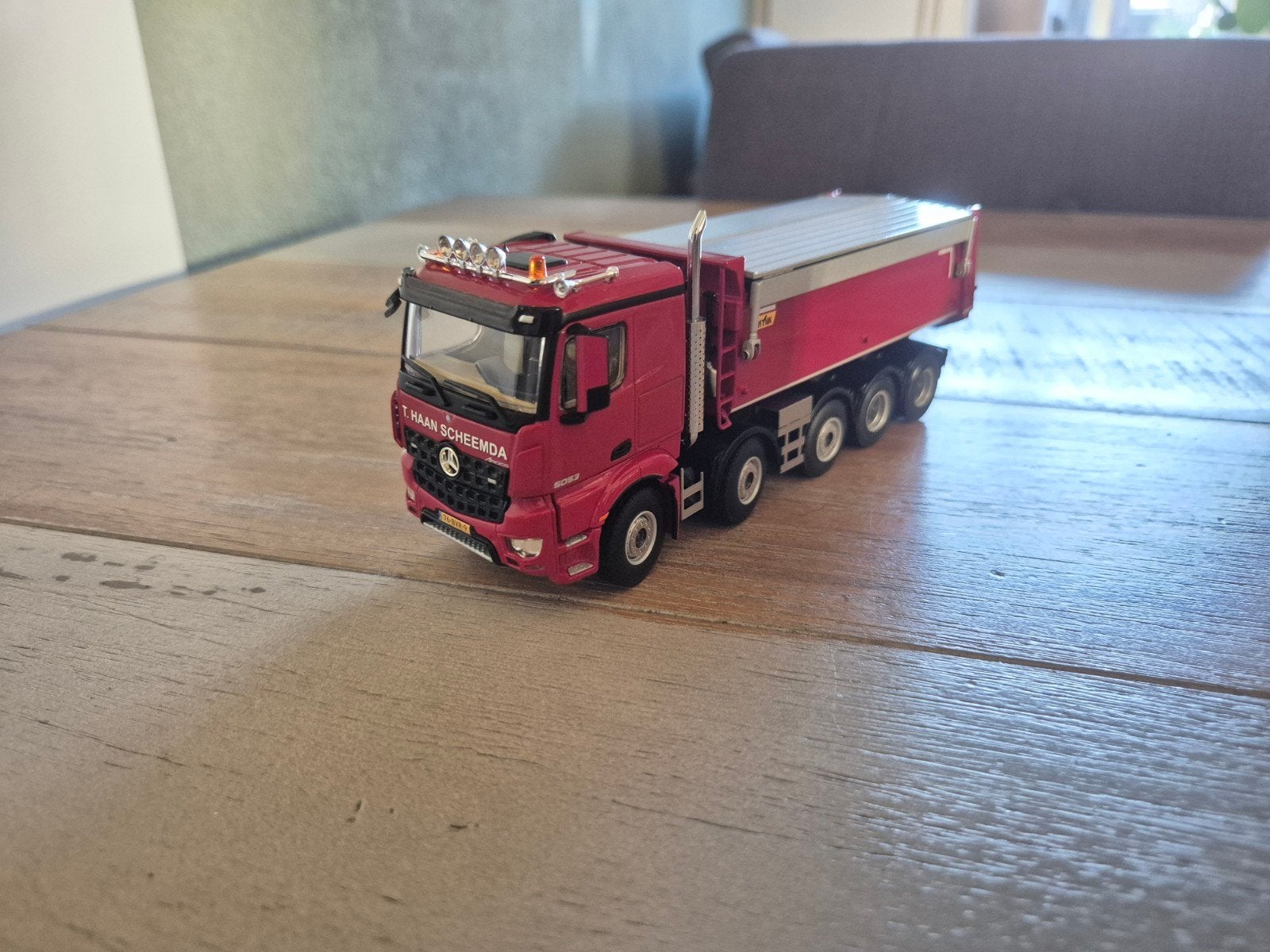 T. Haan Scheemda Mercedes Arocs MP4 10x4 kipper Wsi, Ophalen of Verzenden, Nieuw, Bus of Vrachtwagen, Wsi