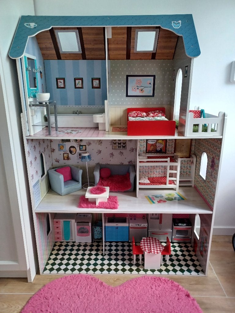 Poppenhuis, Kinderen en Baby's, Speelgoed | Poppenhuizen, Ophalen, Gebruikt, Poppenhuis