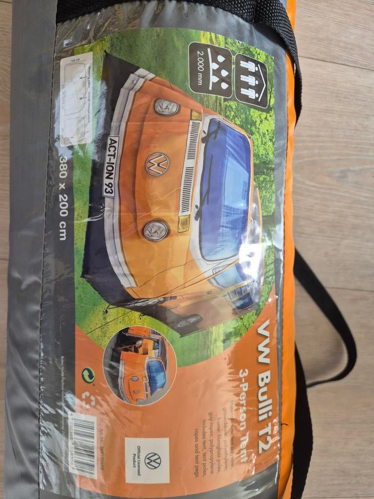 VW camper tent, Ophalen, Nieuw, Tot en met 3
