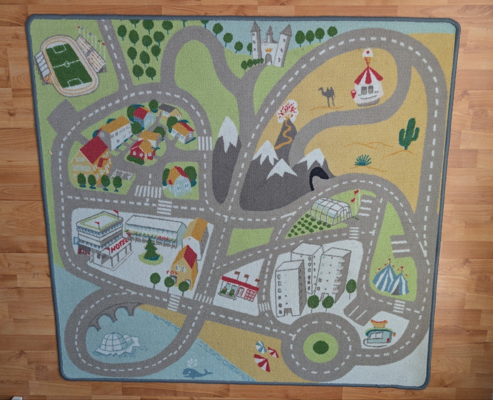 Ikea speelkleed 140x133 cm, Kinderen en Baby's, Ophalen of Verzenden, Gebruikt