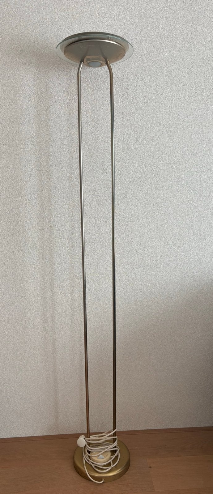 Staande halogeenlamp met dimmer, Ophalen, Gebruikt, 150 tot 200 cm