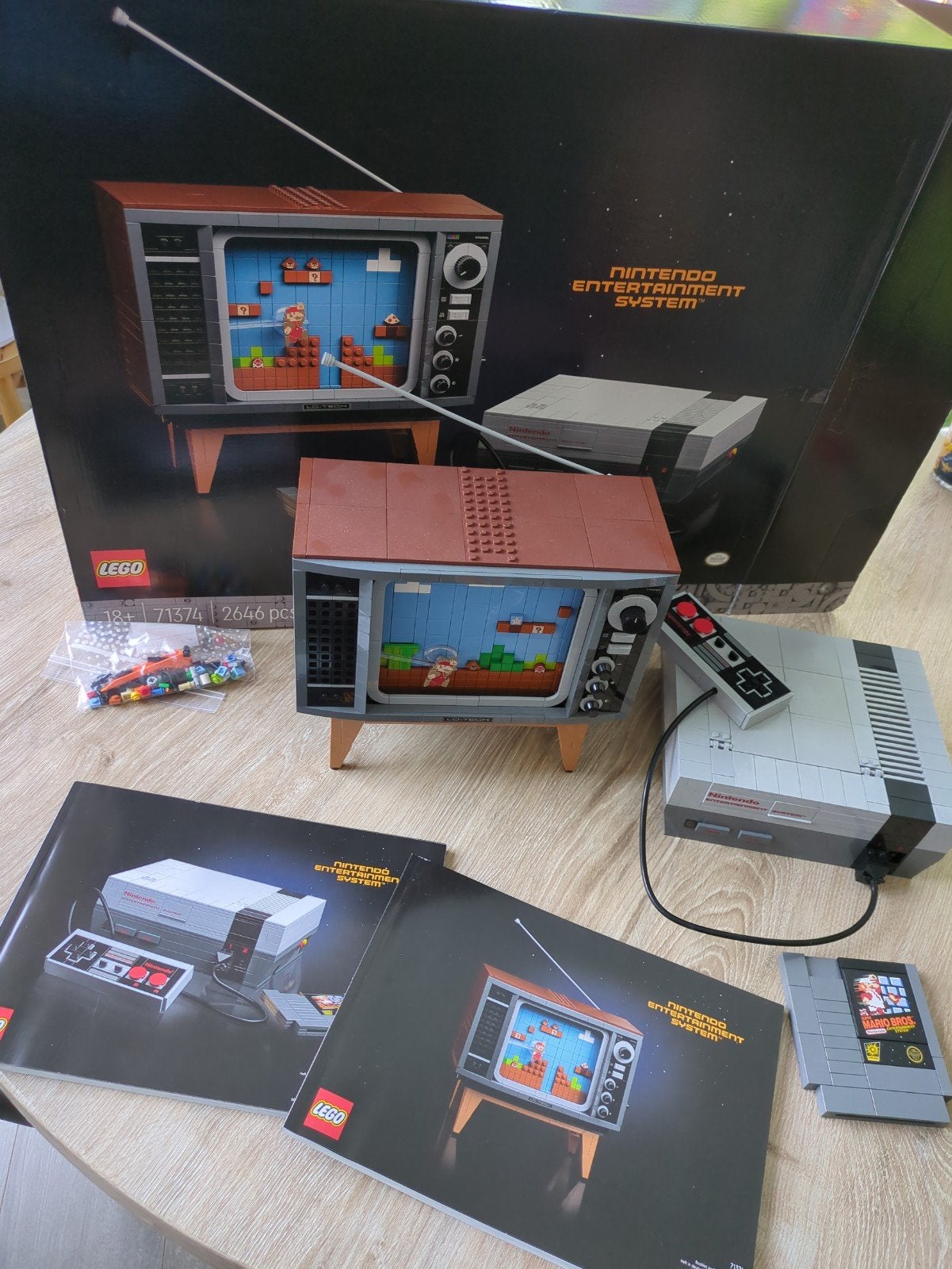 LEGO Nintendo Entertainment System (NES) 71374, Ophalen of Verzenden, Zo goed als nieuw, Overige merken
