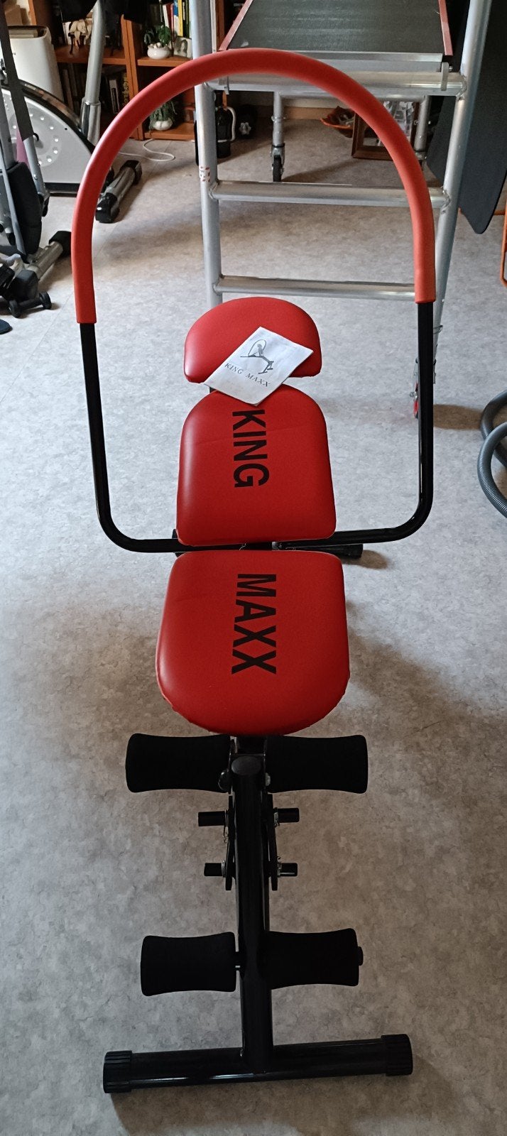 King Maxx Fitnessbank - Buikspiertrainer, Ophalen, Gebruikt, Buik, Fitnessbank