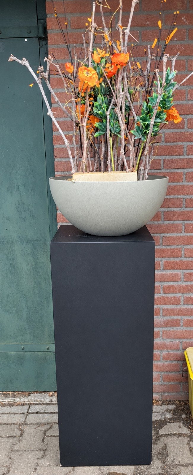 2 zwarte  presentatie zuilen, Ophalen, Nb, Nb, Nb