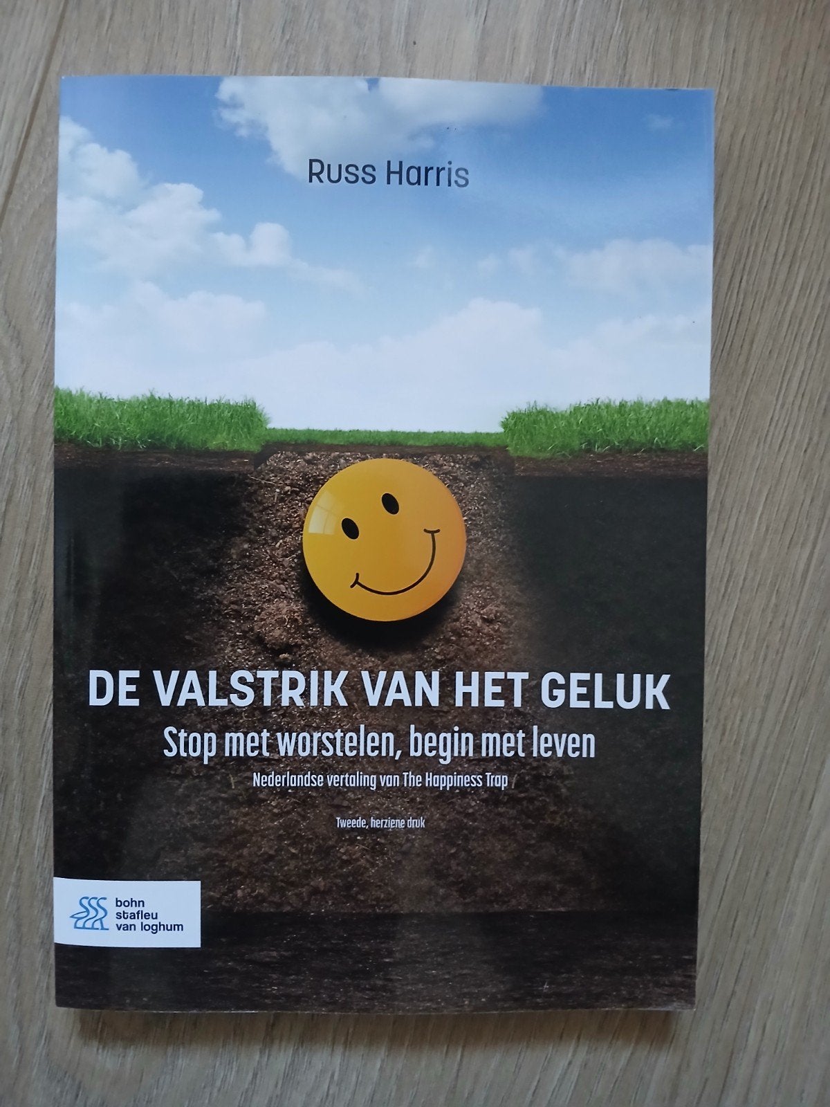 De Valstrik van het Geluk - Russ Harris (Tweede druk), Boeken, Ophalen of Verzenden, Nieuw, Klinische psychologie, Russ Harris