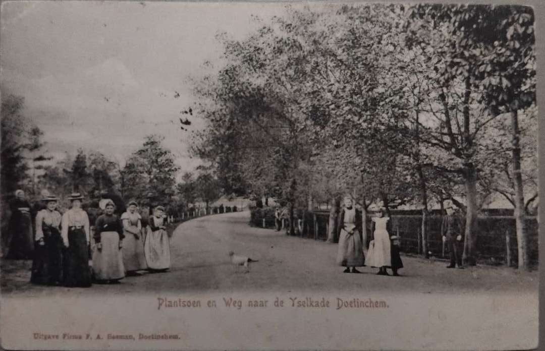 Doetinchem (Gelderland) - Yselkade - Gelopen 1903, Verzamelen, Ophalen of Verzenden, Voor 1920, Gelopen, Gelderland