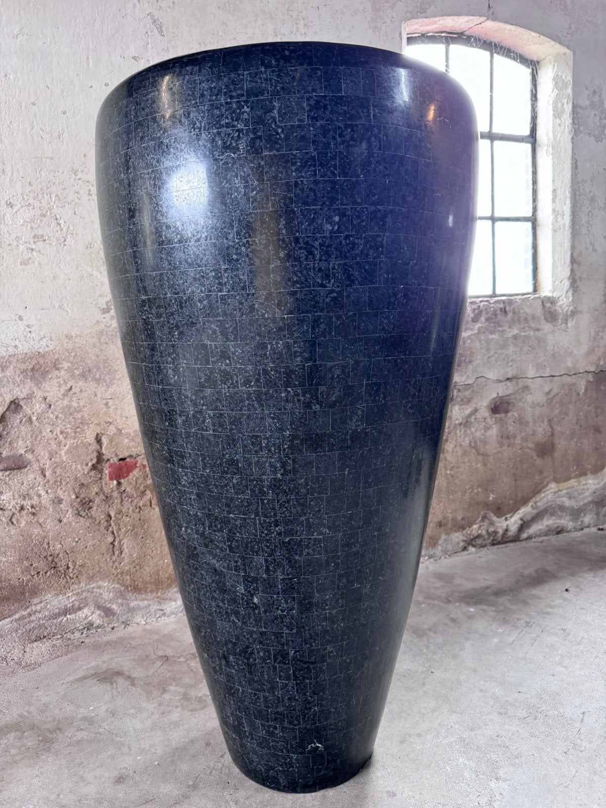Grote hoge bloempot, Ophalen, Overige materialen, Gebruikt, 40 cm of meer