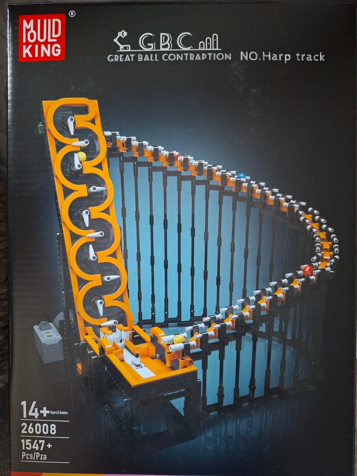 Mould King GBC Great Ball Contraption Harp Track, Ophalen of Verzenden, Zo goed als nieuw, Overige merken