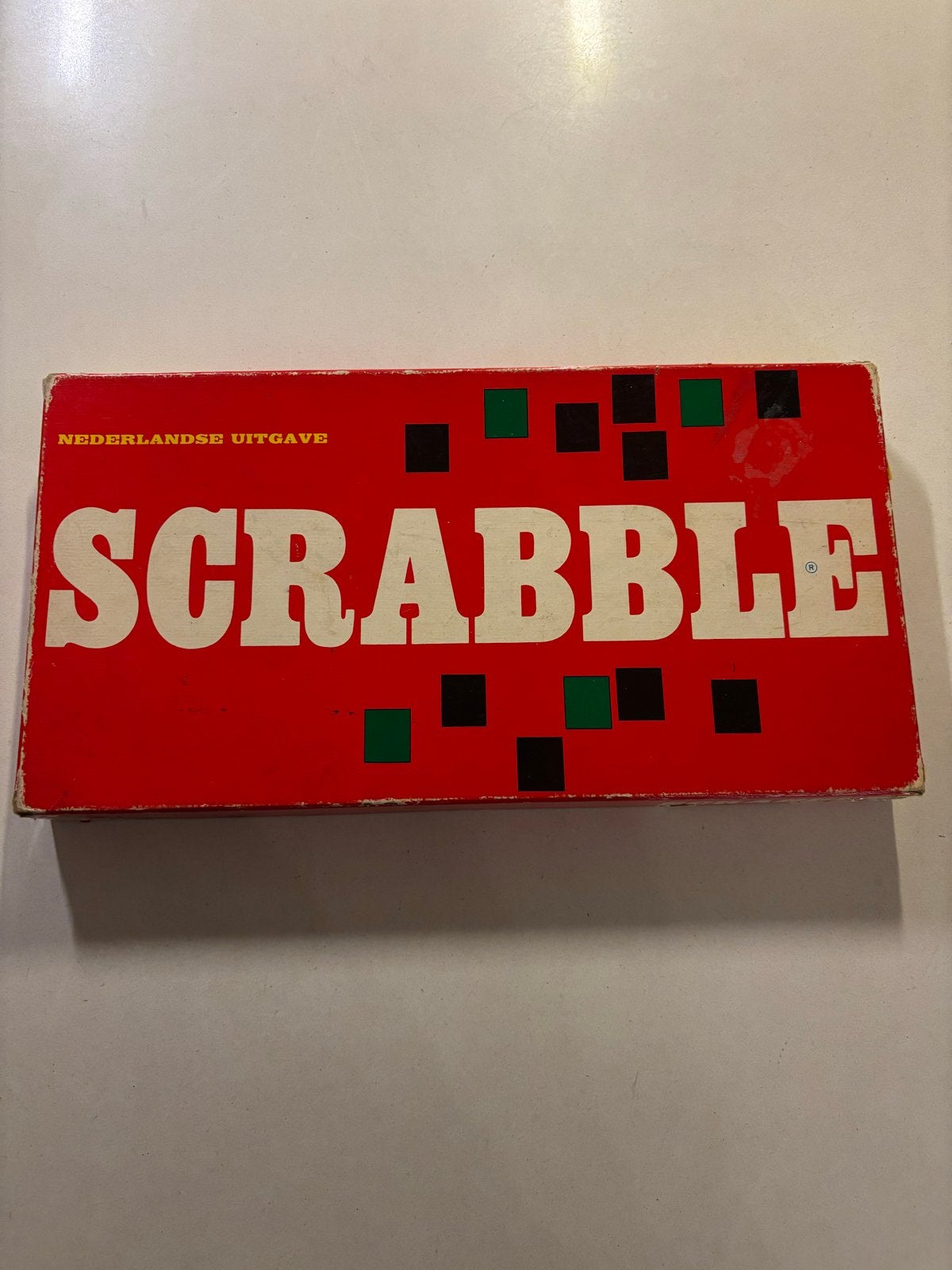 Vintage Scrabble Bordspel - Nederlandse Uitgave (1954), Drie of vier spelers, Ophalen of Verzenden, Gebruikt
