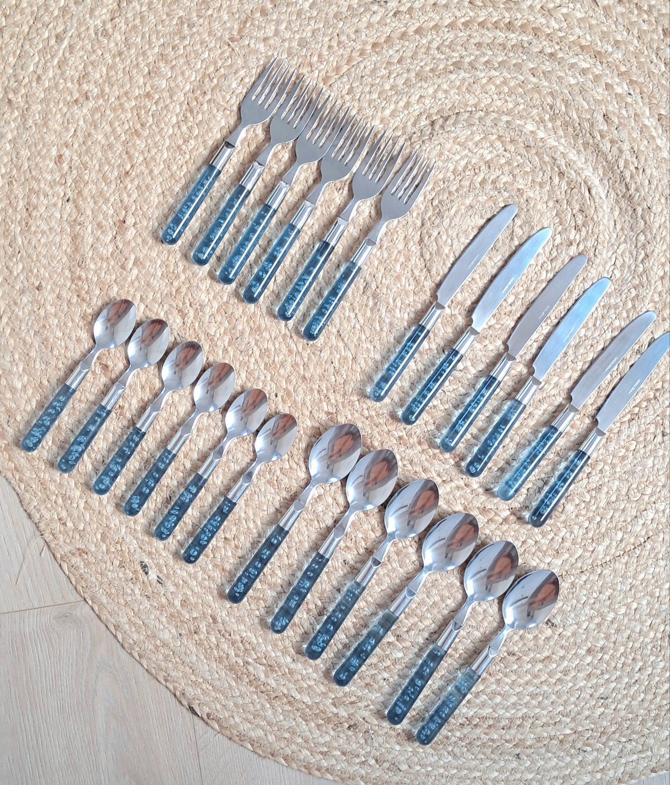Vintage IKEA Bubblor bestekset Gunnel Sahlin, Ophalen, Bestekset, IKEA, Zo goed als nieuw