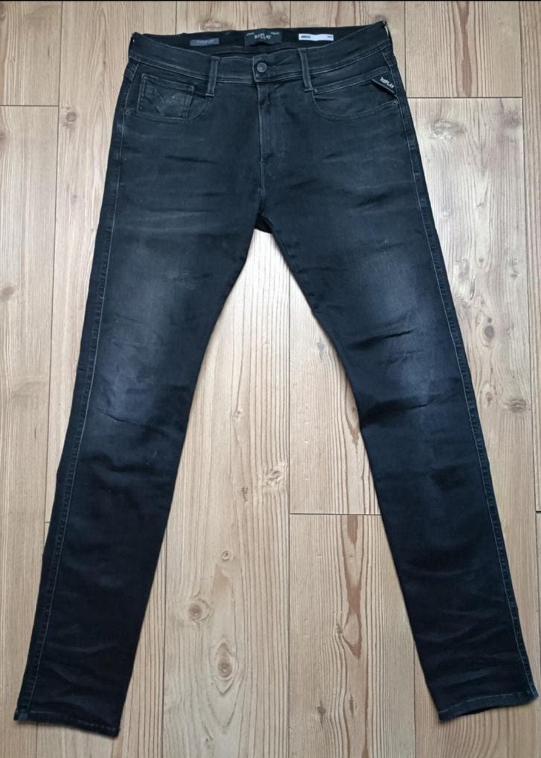 Replay anbass hyperflex maat 32-34, Ophalen of Verzenden, Zo goed als nieuw, Zwart, W32 (confectie 46) of kleiner