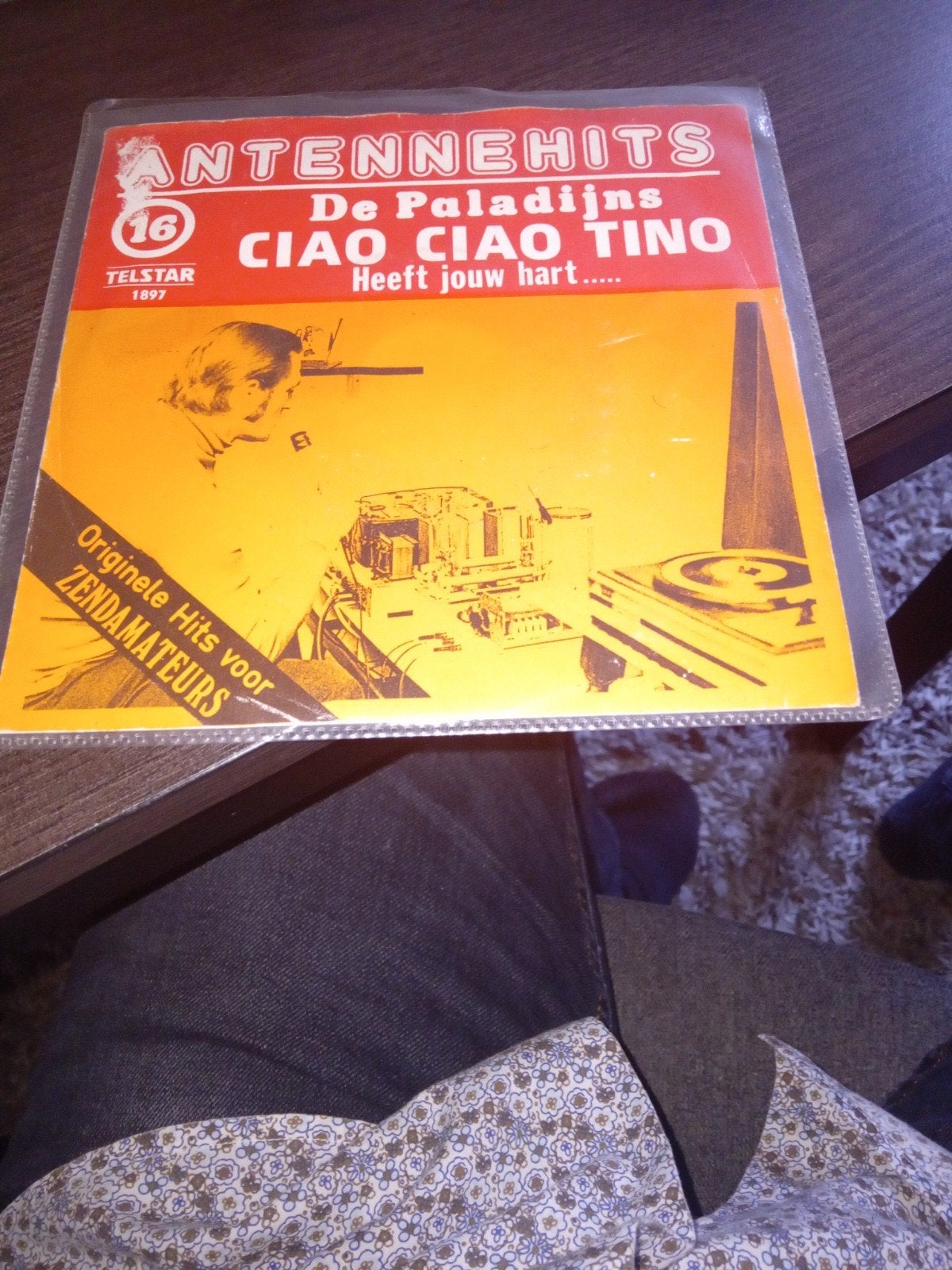 Originele piratentopper van De Paladijns - Ciao Ciao Tino, Gebruikt, Originele persing, 7 inch, Ophalen of Verzenden