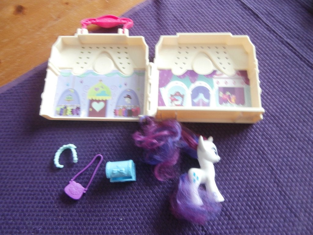My little pony huis spullen meeneemhuis speelhuis poppenhuis, Kinderen en Baby's, Ophalen of Verzenden, Gebruikt