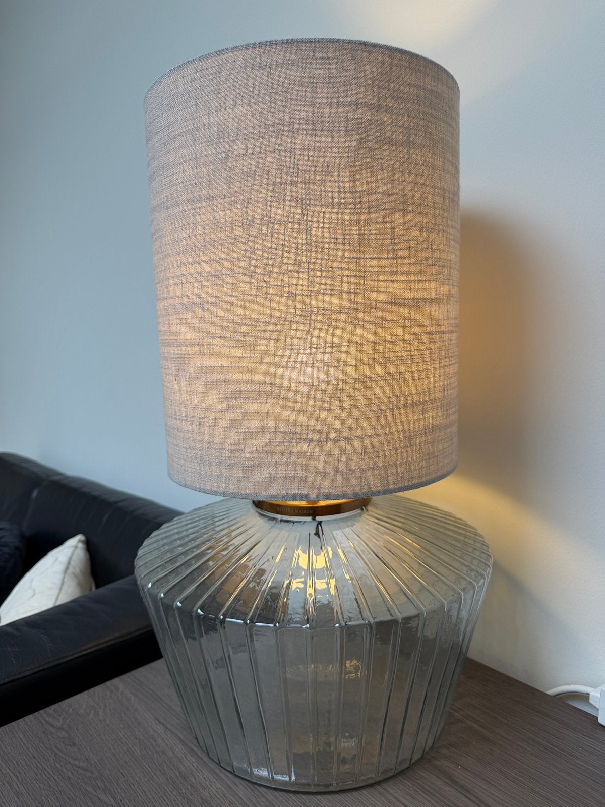 Prachtige lamp van Riviera Maison!!, Beige, Ophalen, Zo goed als nieuw, Riviera Maison