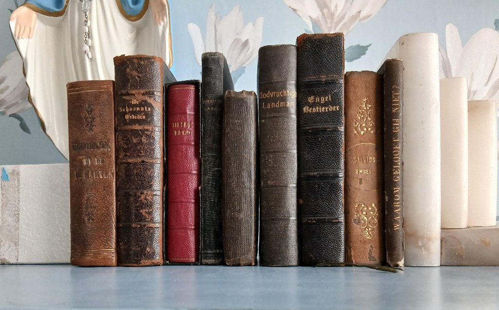 9  oude/ antieke kerkboekjes   1828 - 1944, Antiek en Kunst, Antiek | Boeken en Bijbels, Ophalen of Verzenden, Diverse auteurs