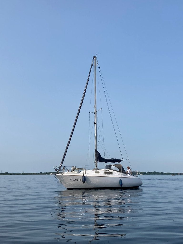 Zeilboot Boomerang Spoiler, 3 m, 9 m, Gebruikt, Binnenboordmotor
